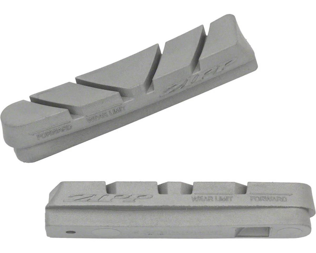Zipp Tangente Platinum Pro Evo Brake Pad Inserts (Grey) (1 Pair) (Campagnolo Holder) (For Carbon Rims)